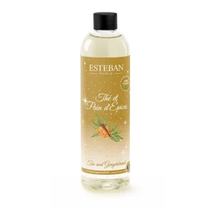 ESTEBAN Parfums D'Intérieur<Recharge de bouquet parfumé 250ml Thé et Pain d'épices,