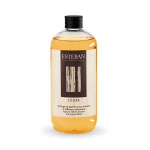 ESTEBAN Parfums D'Intérieur<Recharge de parfum bouquet parfumé 500 ml Cèdre, Estéban