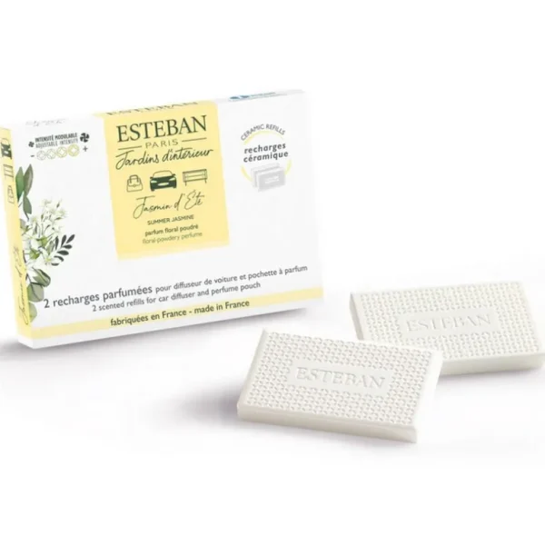 ESTEBAN Diffuseurs De Parfum D'Intérieur<Recharge parfumée pour diffuseur de voiture Jasmin d'été,