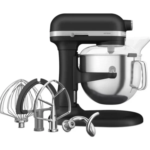 KITCHENAID Robots<Robot Artisan Pâtissier à Bol Relevable 6.6L Truffe Noire 5KSM70SHXEBK,