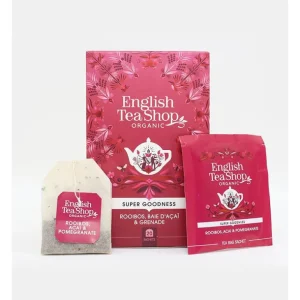 English Tea Shop Les Thés Et Tisanes<Rooibos Bio Baies d'Açaï et Grenade 20 sachets,