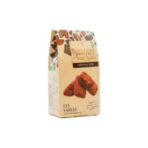 Biscuiterie de Provence Gâteaux Et Confiserie<Sablés Bio chocolat noir,