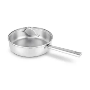 BEKA Sauteuses Inox<Sauteuse avec couvercle en verre 24cm Cicla,