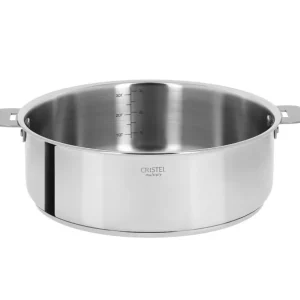 CRISTEL Sauteuses Inox<Sauteuse 24cm amovible inox Casteline,