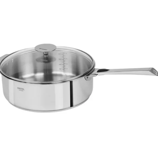 CRISTEL Sauteuses Inox<Sauteuse 26cm amovible inox Casteline,