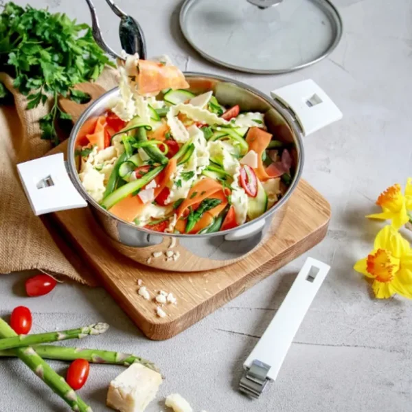 CRISTEL Sauteuses Inox<Sauteuse 32cm amovible inox Mutine,