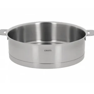 CRISTEL Sauteuses Inox<Sauteuse 24cm inox strate amovible,