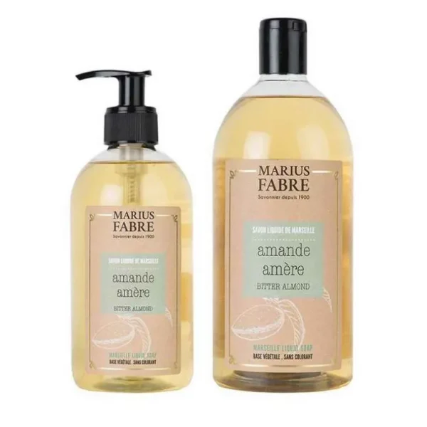 Marius Fabre Coin Douche Et Bain | Les Soins<Savon liquide de Marseille Amande amère,