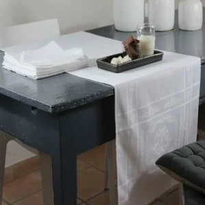 Sud Etoffe Serviettes<Serviette de table Chateaurenard Blanc,