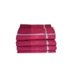 Sud Etoffe Serviettes<Serviette de table Réveillon Rouge,