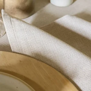 LE JACQUARD Français Serviettes<Serviette de table Slow Life Re-use Bois,