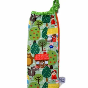 Enfant Les Petits Pinpins Le Textile Pour Enfant | Essuie-Mains<Serviette élastiquée Chaperon Rouge,