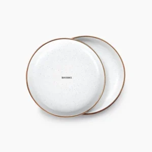 Barebones Les Assiettes Dessert | Les Assiettes Plates<Set de 2 Assiettes en Email,