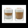 GEFU Tout Pour Le Café<Set de 2 verres double paroi Mira,