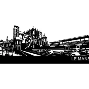 Citizz Objets Insolites | Décorations Murales<Skyline Le Mans,