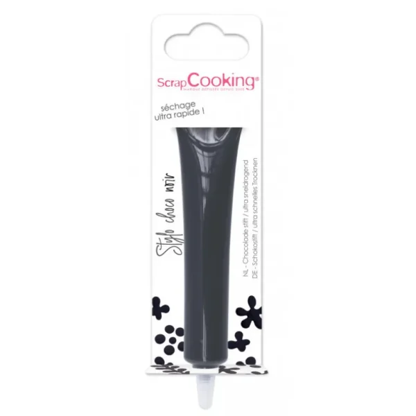 ScrapCooking Les Ingrédients Du Pâtissier<Stylo goût choco Noir,