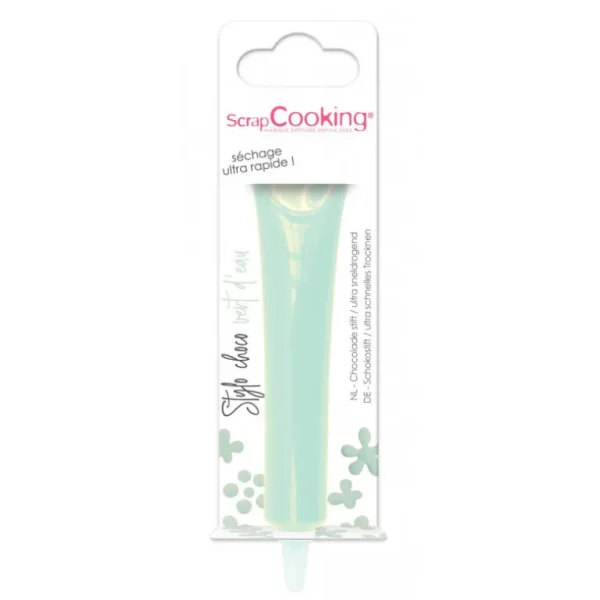 ScrapCooking Les Ingrédients Du Pâtissier<Stylo goût choco Vert d'eau,