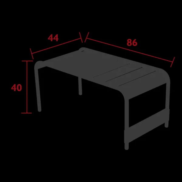 FERMOB Tables De Jardin<Table basse Luxembourg,