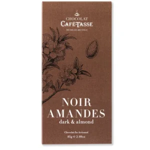 Café Tasse Le Chocolat<Tablette de chocolat Noir Amandes,