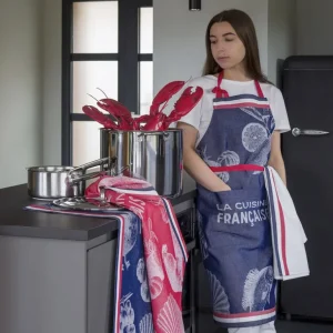 LE JACQUARD Français Tabliers Et Toques<Tablier Gastronomie Bleu,