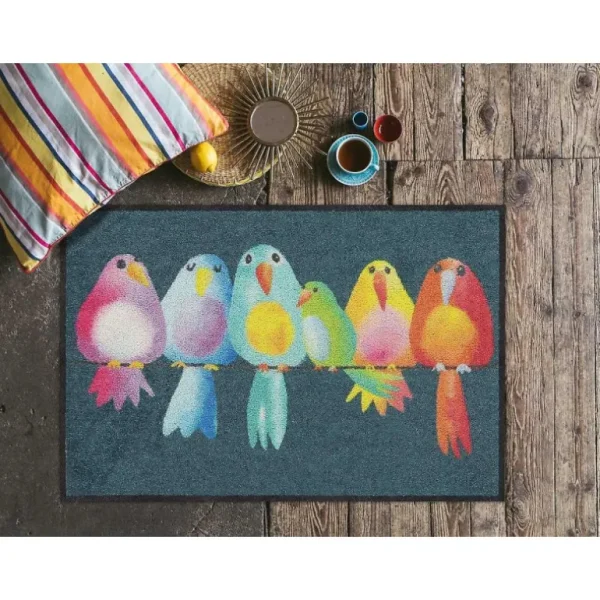 Salonloewe Efia Tapis<Tapis 50x75cm Rainbow Birds,