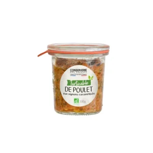 Conserverie des Saveurs Tartinables<Tartinable de Poulet aux oignons caramélisés Bio,