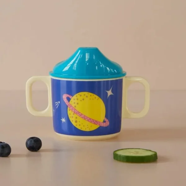 Enfant Rice La Vaisselle Pour Enfant<Tasse 2 anses Galaxy,