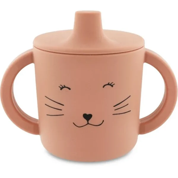 Enfant Trixie La Vaisselle Pour Enfant<Tasse d'apprentissage silicone Mrs Cat,