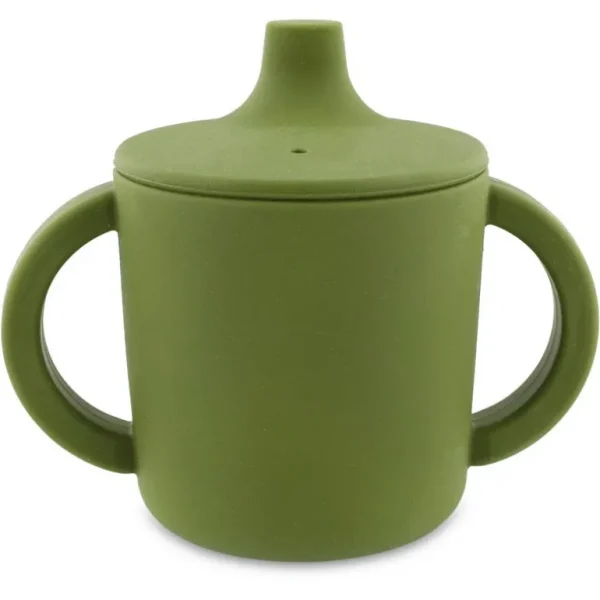 Enfant Trixie La Vaisselle Pour Enfant<Tasse d'apprentissage silicone Mr Dino,