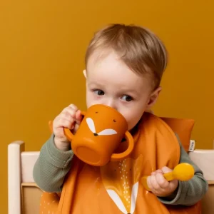 Enfant Trixie La Vaisselle Pour Enfant<Tasse d'apprentissage silicone Mr Fox,