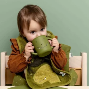 Enfant Trixie La Vaisselle Pour Enfant<Tasse d'apprentissage silicone Mr Dino,