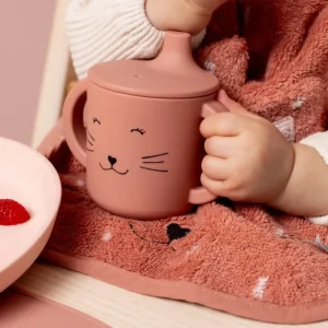 Enfant Trixie La Vaisselle Pour Enfant<Tasse d'apprentissage silicone Mrs Cat,