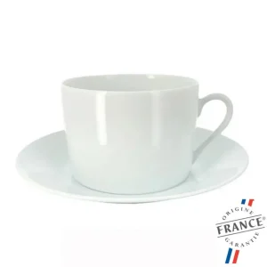 Bruno Evrard Bols, Mugs Et Tasses<Tasse déjeuner 30 cl et sous-tasse Maintenon,