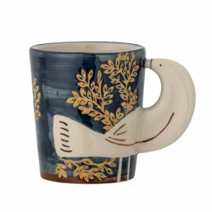 Bloomingville Bols, Mugs Et Tasses<Tasse en Grès Bleu Hezha,