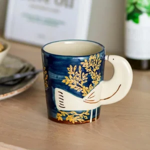 Bloomingville Bols, Mugs Et Tasses<Tasse en Grès Bleu Hezha,