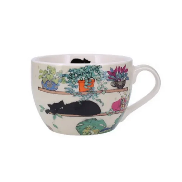 Kiub Bols, Mugs Et Tasses<Tasse Jumbo 50 cl Chat Plantes,