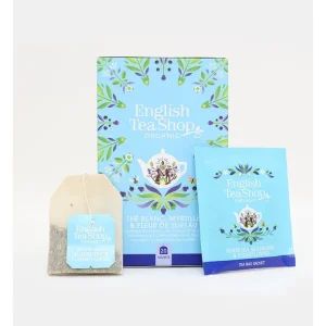 English Tea Shop Les Thés Et Tisanes<Thé Blanc Bio Myrtille et Fleur de Sureau 20 sachets,