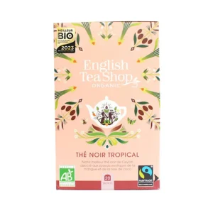 English Tea Shop Les Thés Et Tisanes<Thé Noir Bio Tropical 20 sachets,