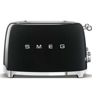 SMEG Grille-Pain Et Toasters<Toaster 4 tranches Années 50 Noir,