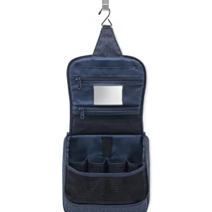 Reisenthel Coin Lavabo<Toiletbag Herringbone Dark Blue,