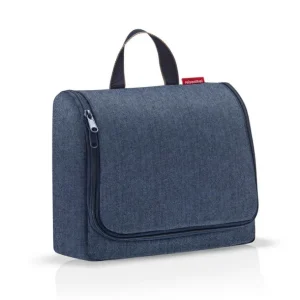 Reisenthel Coin Lavabo<Toiletbag XL Herringbone Dark Blue,