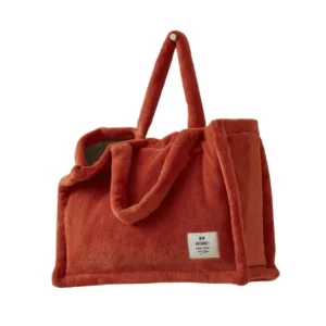 Sylvie Thiriez Les Accessoires<Tote bag polaire Orange Bruni,