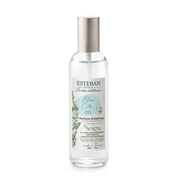 ESTEBAN Diffuseurs De Parfum D'Intérieur<Vaporisateur 100 ml Blanc Coton,