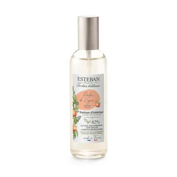 ESTEBAN Diffuseurs De Parfum D'Intérieur<Vaporisateur 100 ml Pêche de vigne,