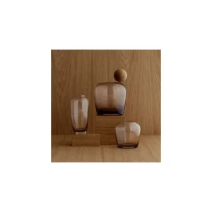 Blomus Vases<Vase bas 15 cm Leta Coffee,