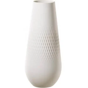 Villeroy & Boch Vases<Vase Manufacture Collier Blanc Carré haut,