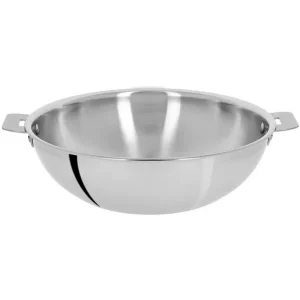 CRISTEL Woks<Wok 28 cm amovible inox Casteline,