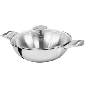 CRISTEL Woks<Wok amovible inox 30 cm Casteline,